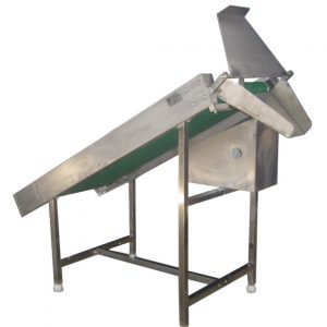 conveyor with packaging cone